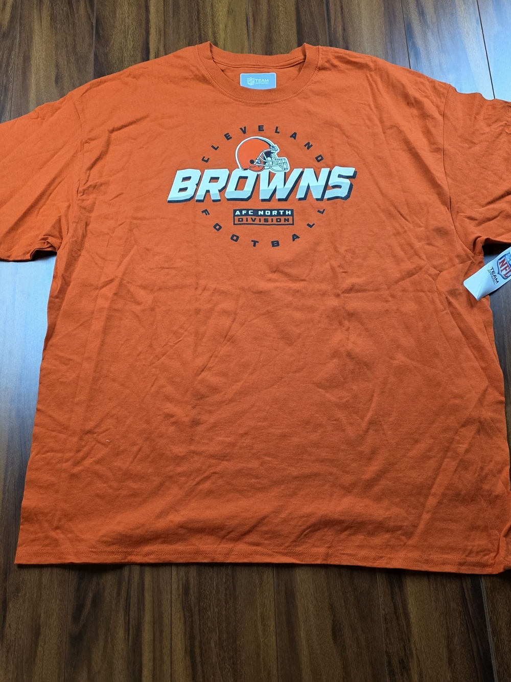 Cleveland Browns NFL Team Apparel orange cotton t-shirt